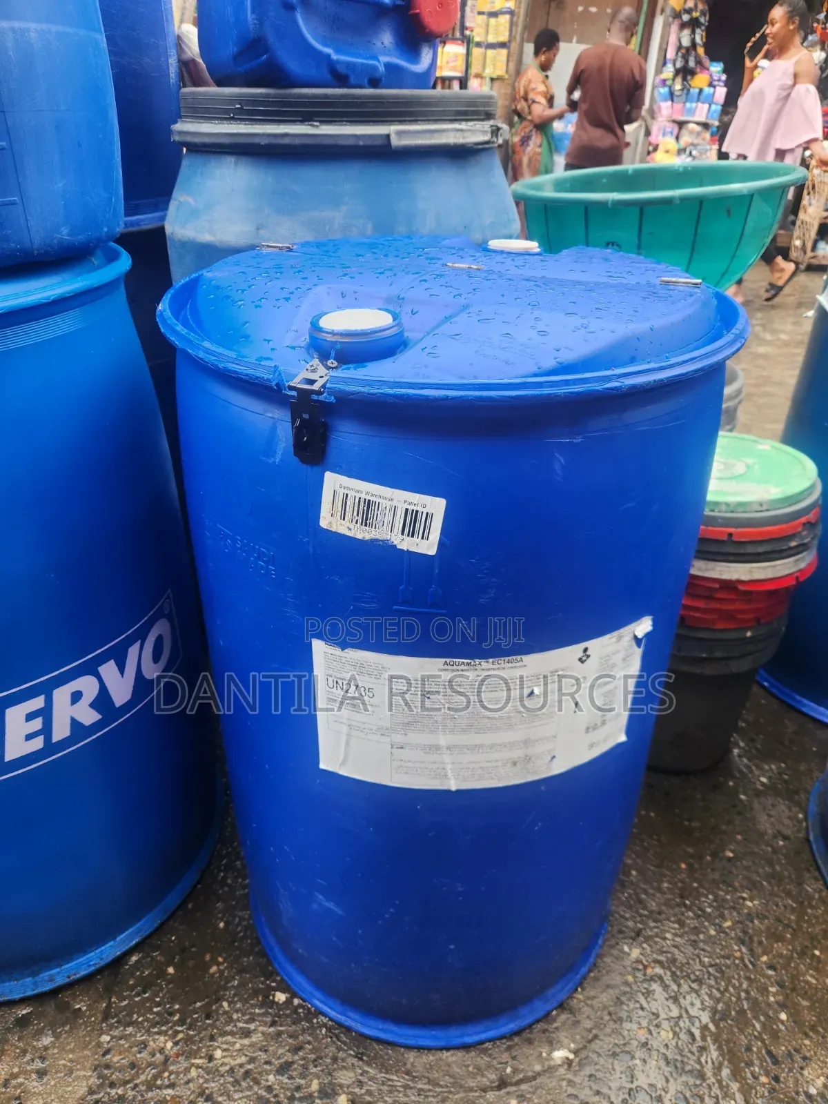 250L Heavy - Duty Liquid Storage Drum