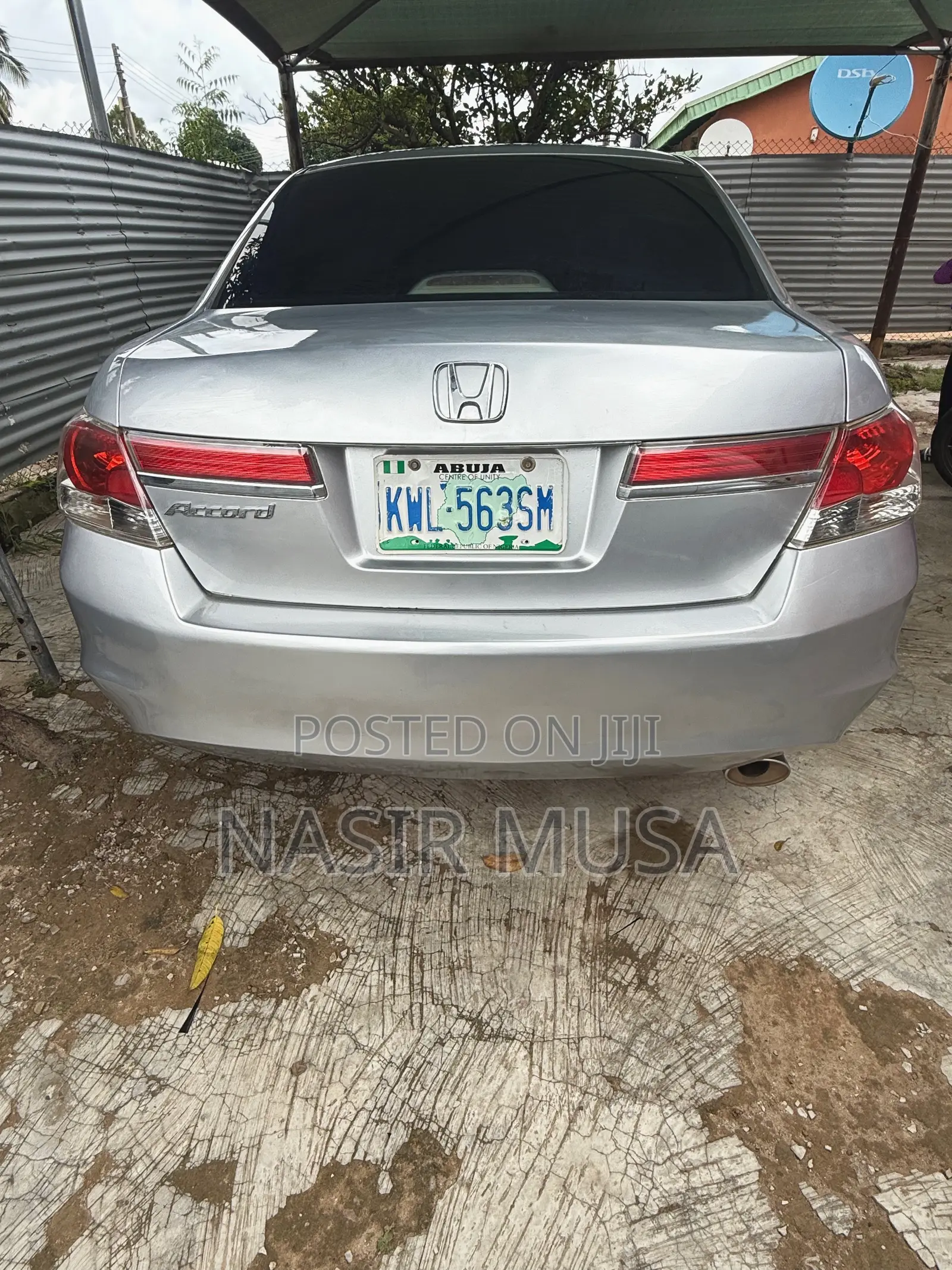Honda Accord 2012 Silver