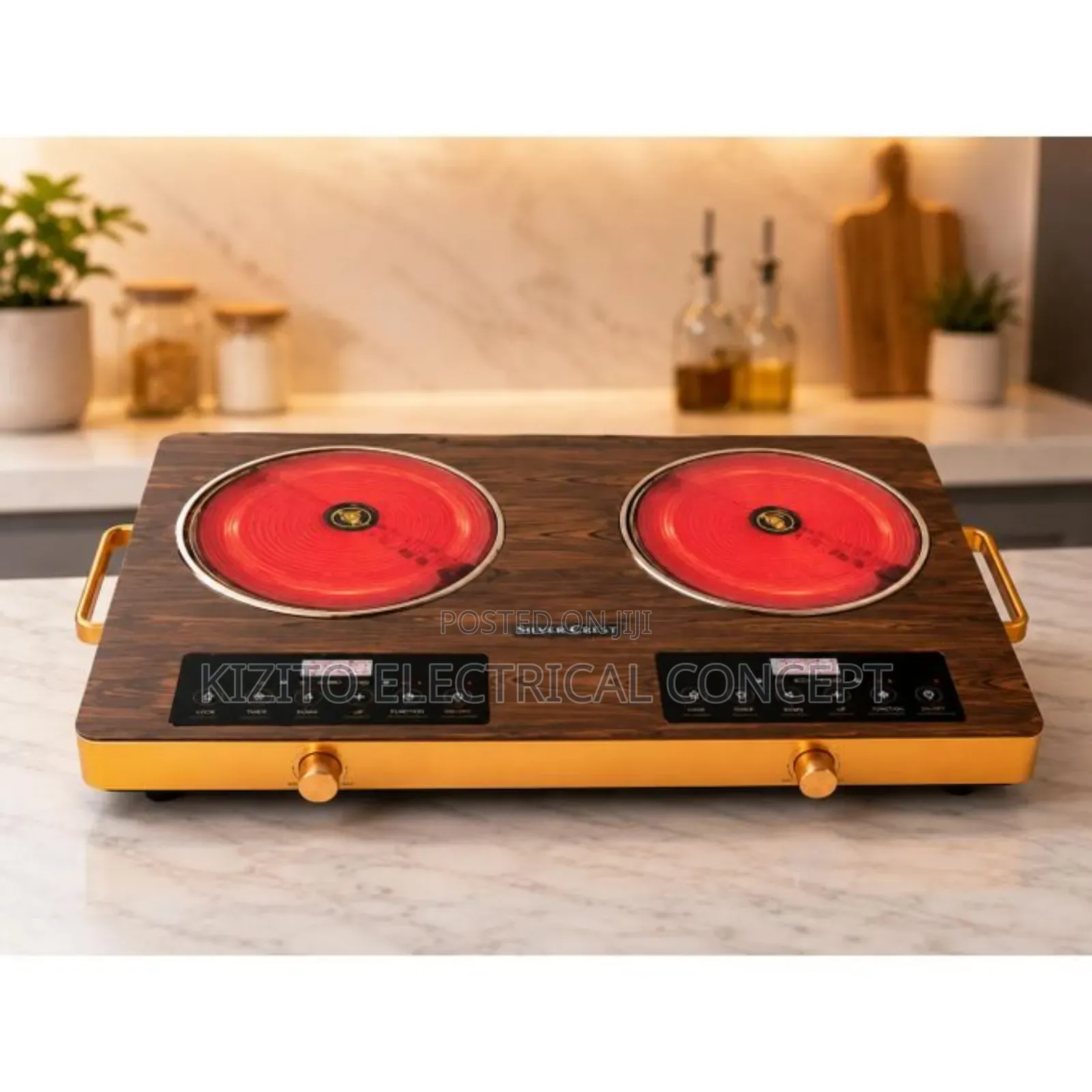 SILVER CREST Double Burner Ceramic Electric Cooker  Infrared Stove