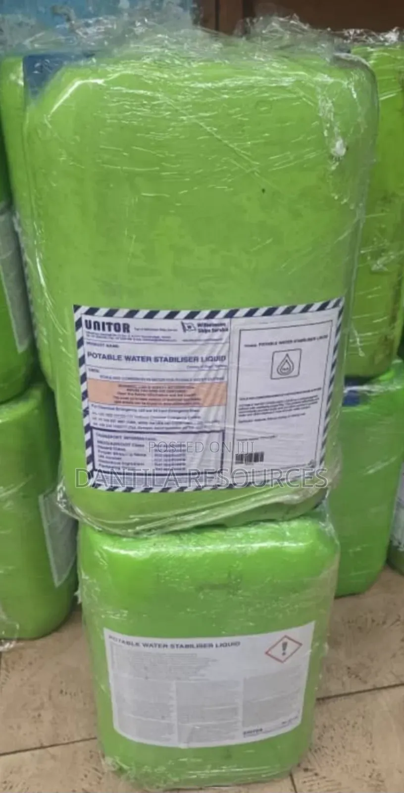 25L Unitor Potable Water Stabilizer Liquid