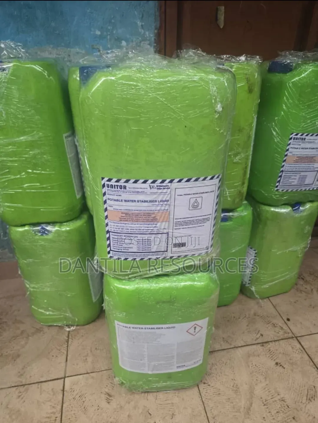 25L Unitor Potable Water Stabilizer Liquid