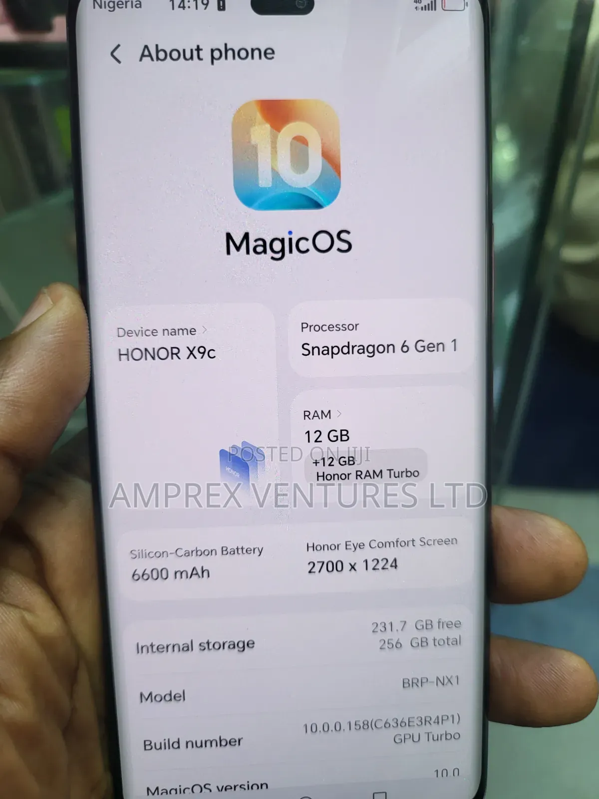 Honor X9c 256 GB Purple