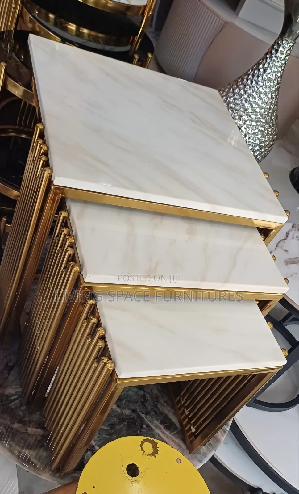 Marble Tops 3in1 Side Stools