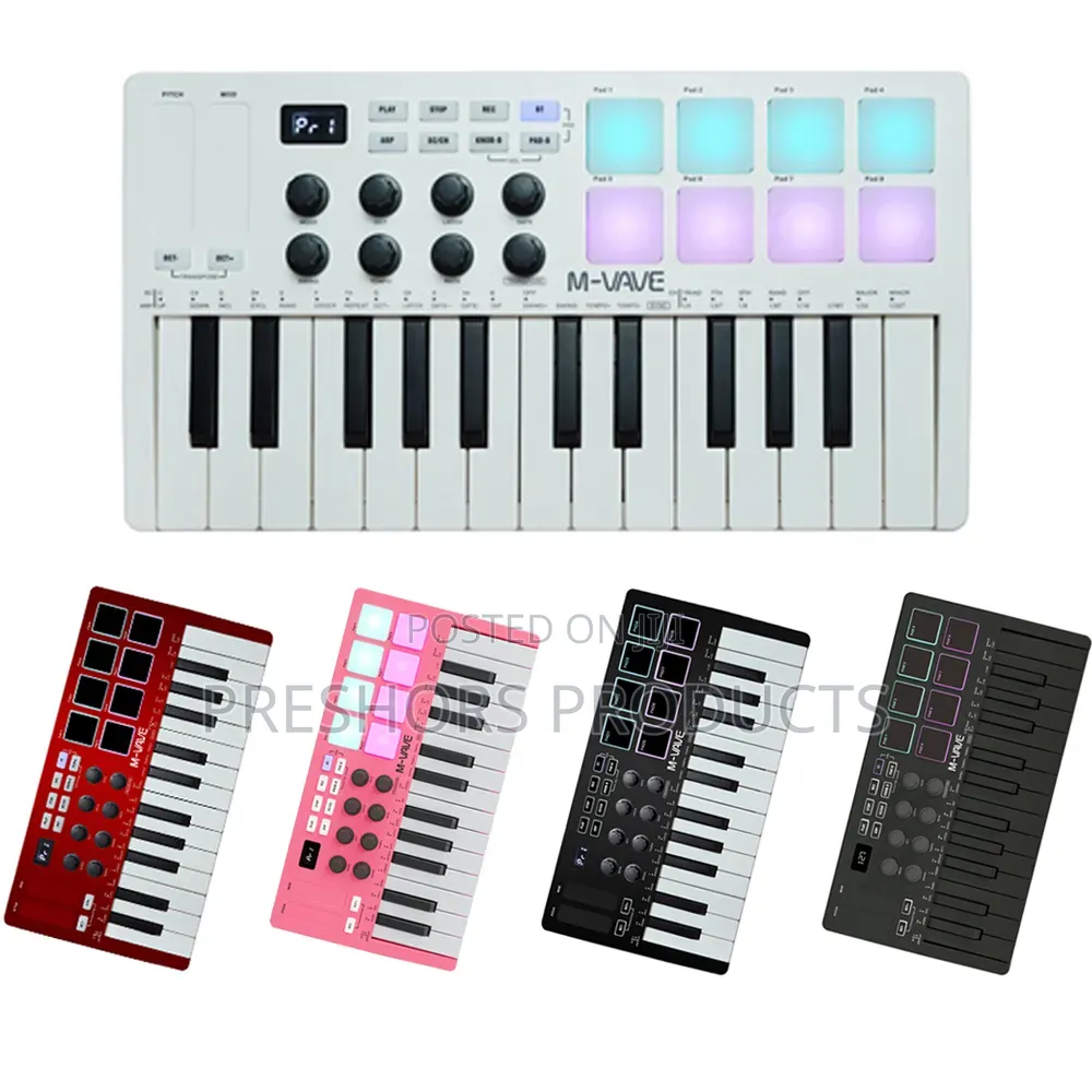 Mvave SMK 25 Key Midi Keyboard