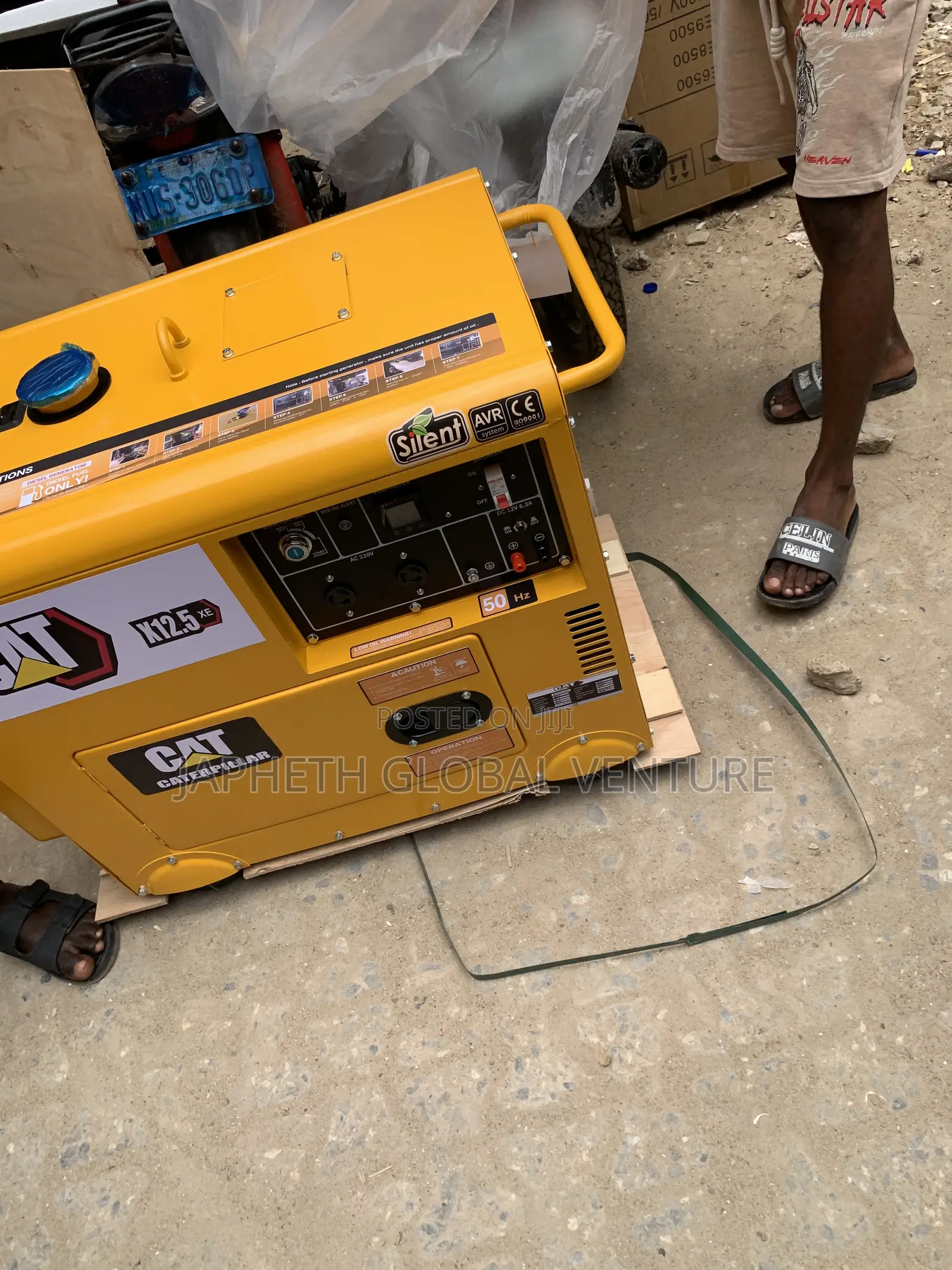 CAT X12.5 XE 12.5kVA Soundproof Generator – 100% Copper Coil
