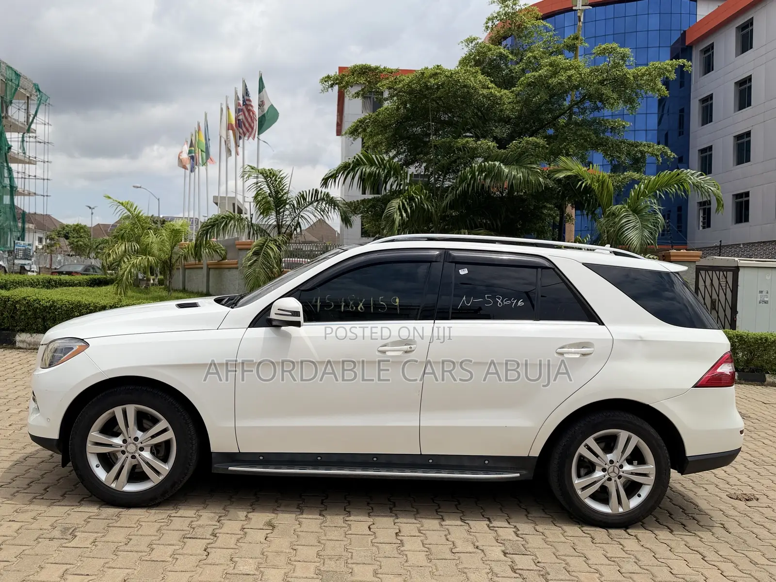 Mercedes-Benz M Class 2015 White