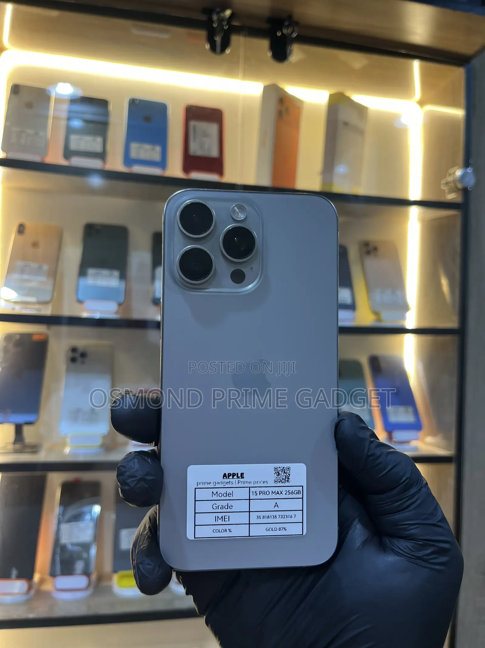 Apple iPhone 15 Pro Max 256 GB Gray