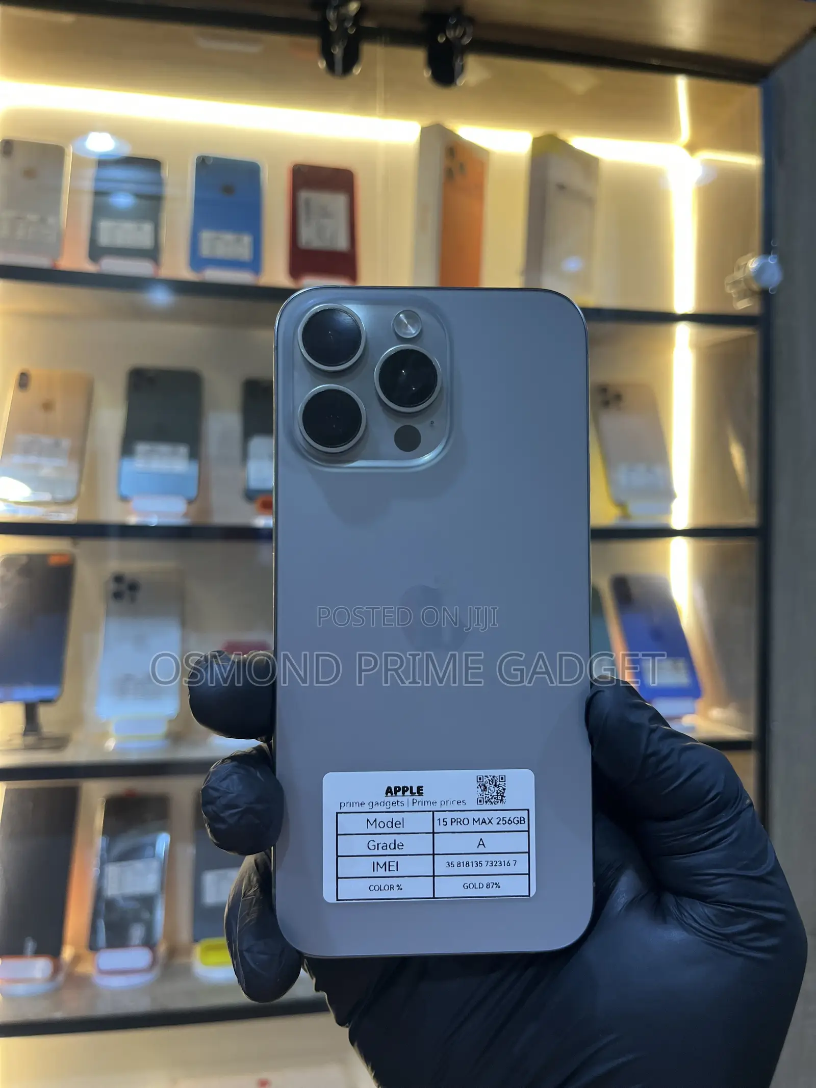 Apple iPhone 15 Pro Max 256 GB Gray