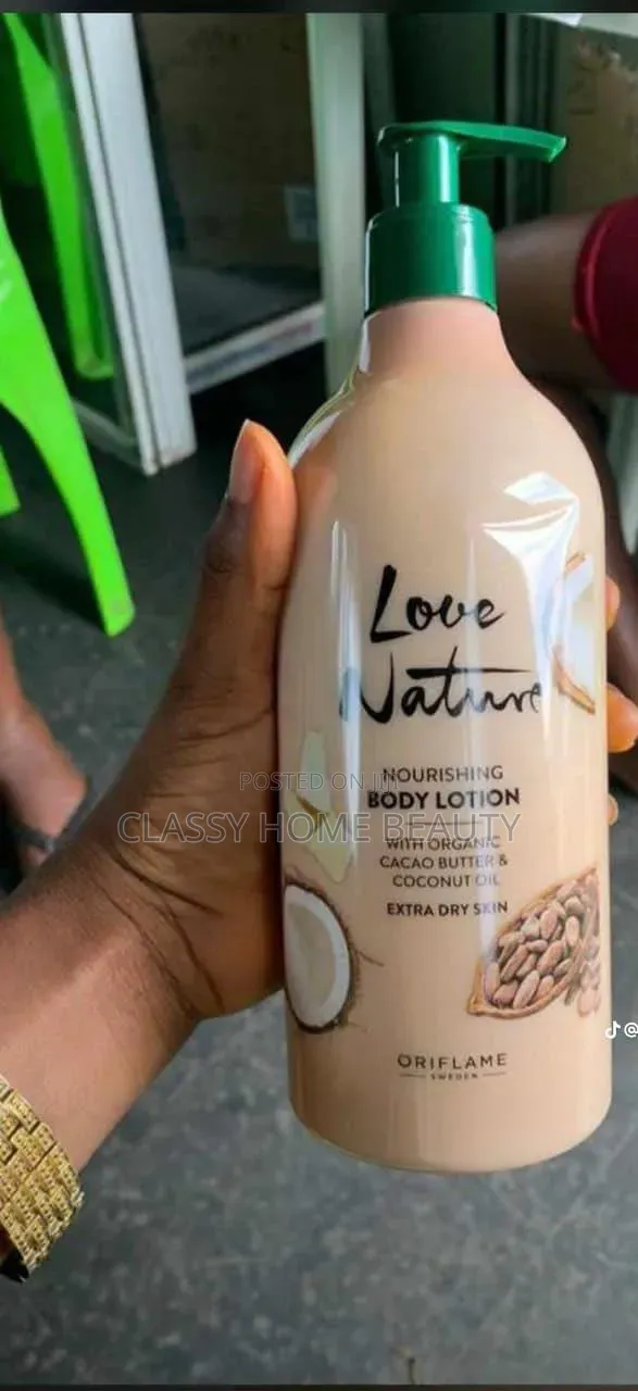 Oriflame Love Nature Nourishing Body Lotion  (750ml).