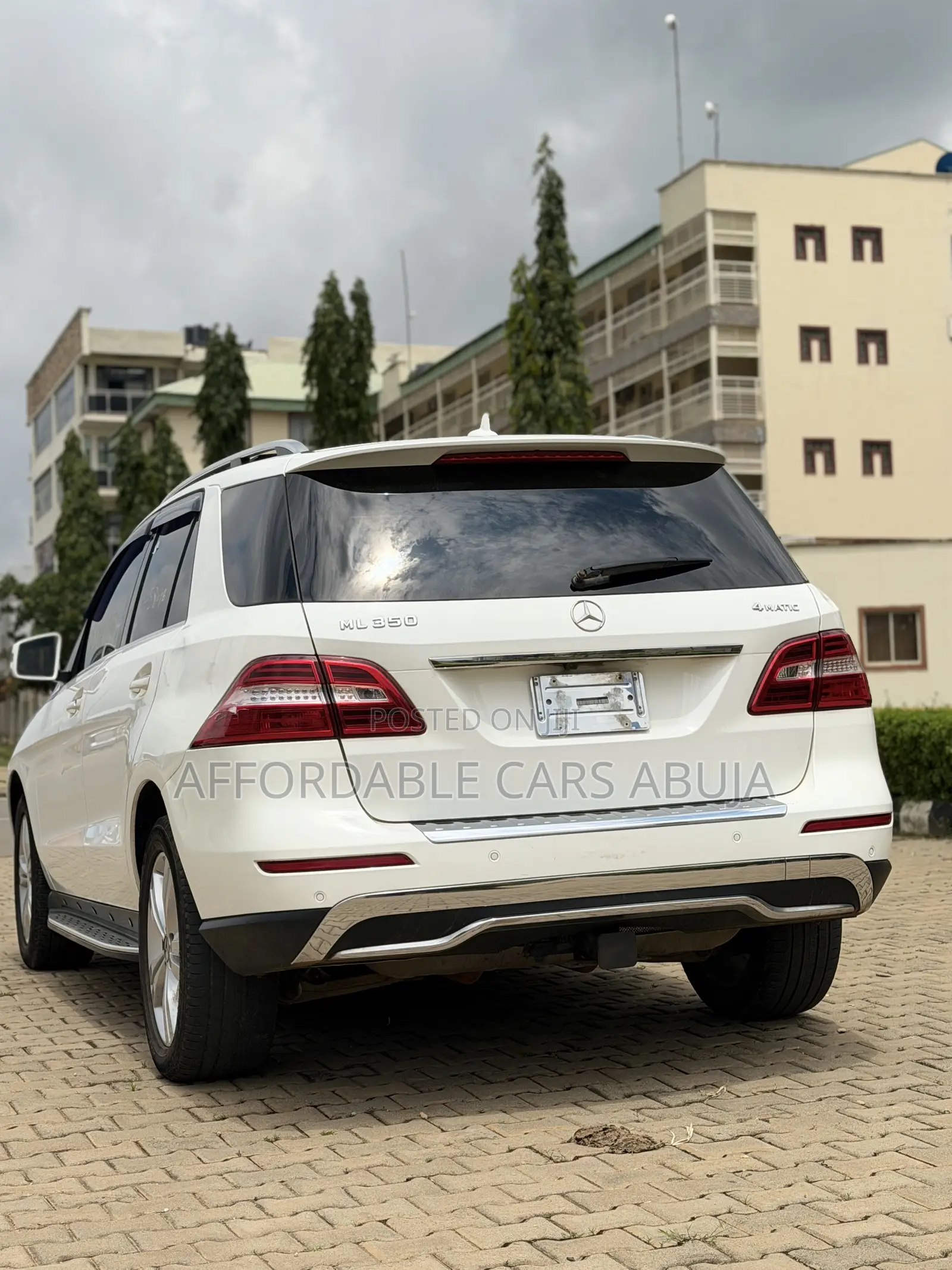 Mercedes-Benz M Class 2015 White