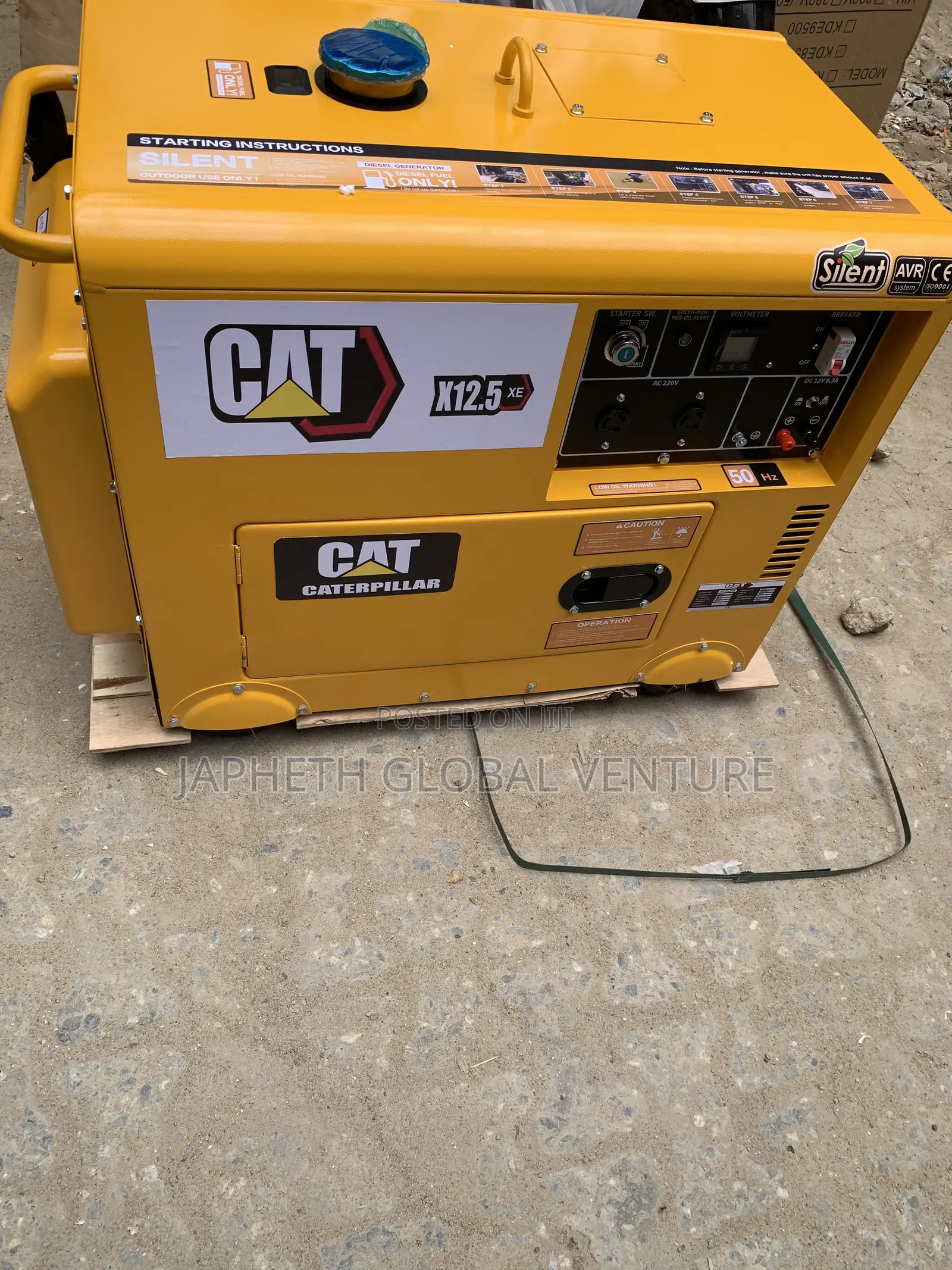 CAT 12.5kVA Generator – Silent, Powerful & Reliable
