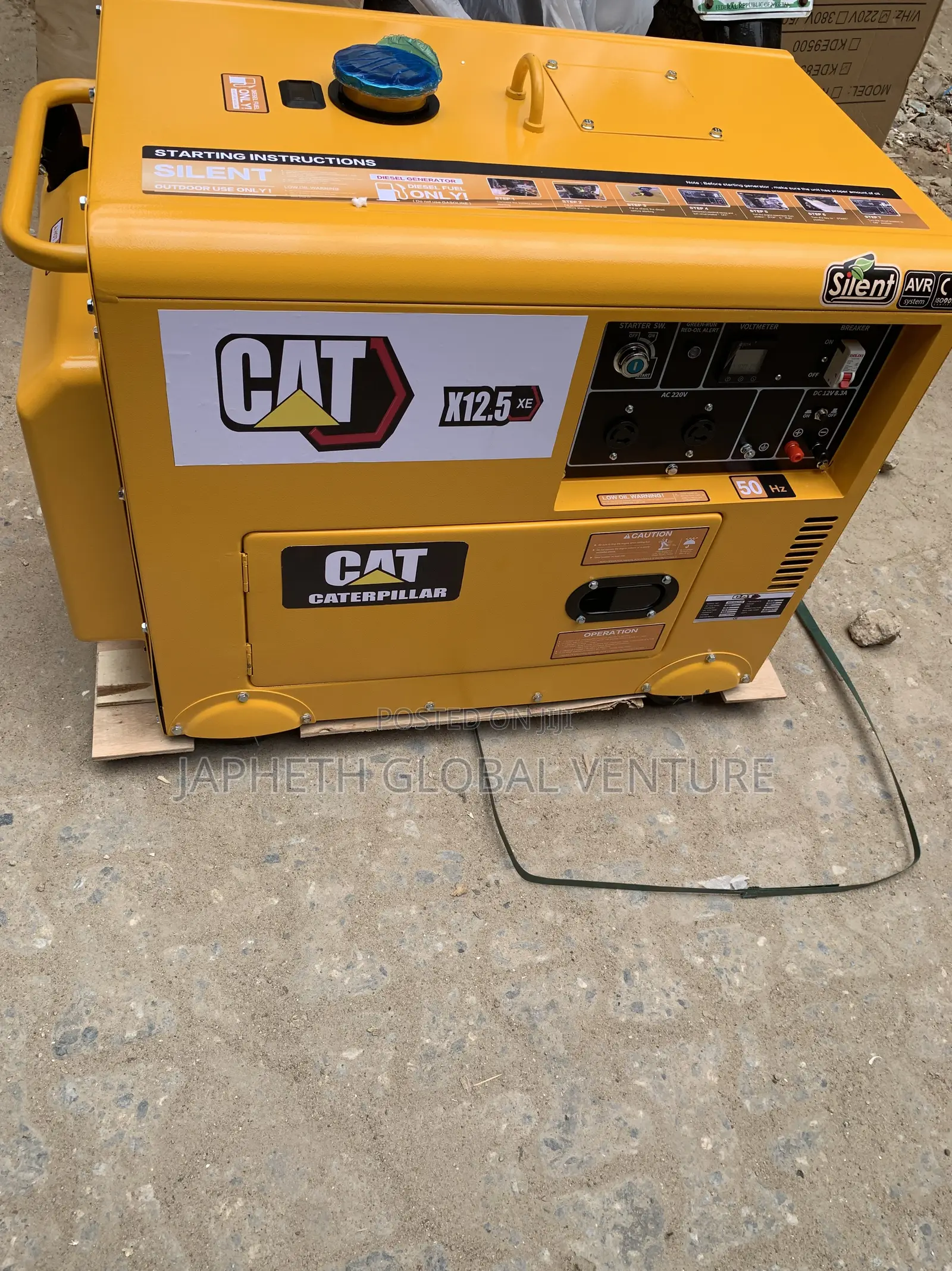 CAT 12.5kVA Generator – Silent, Powerful & Reliable