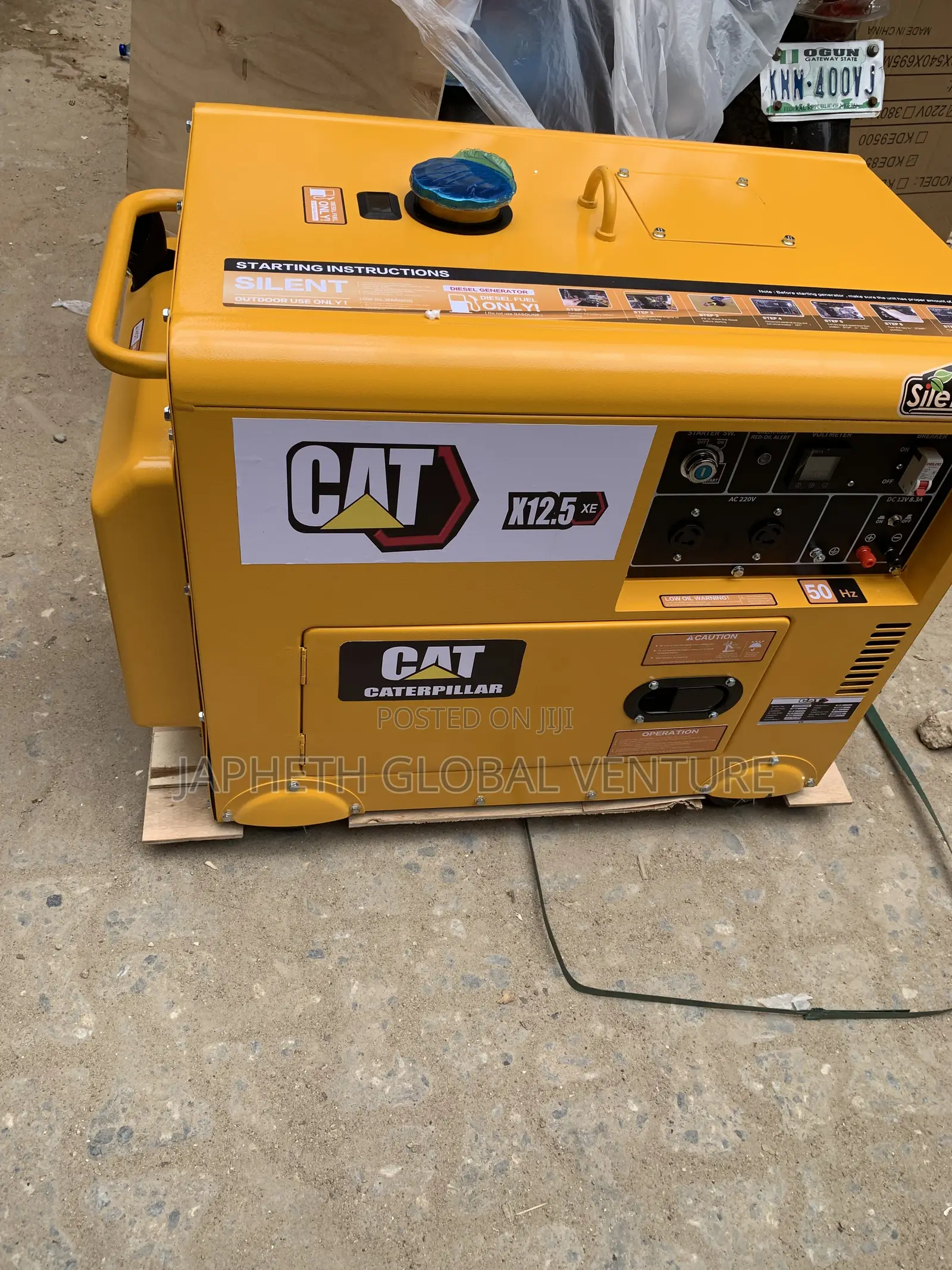 12.5kVA CAT Silent Generator for Home Business