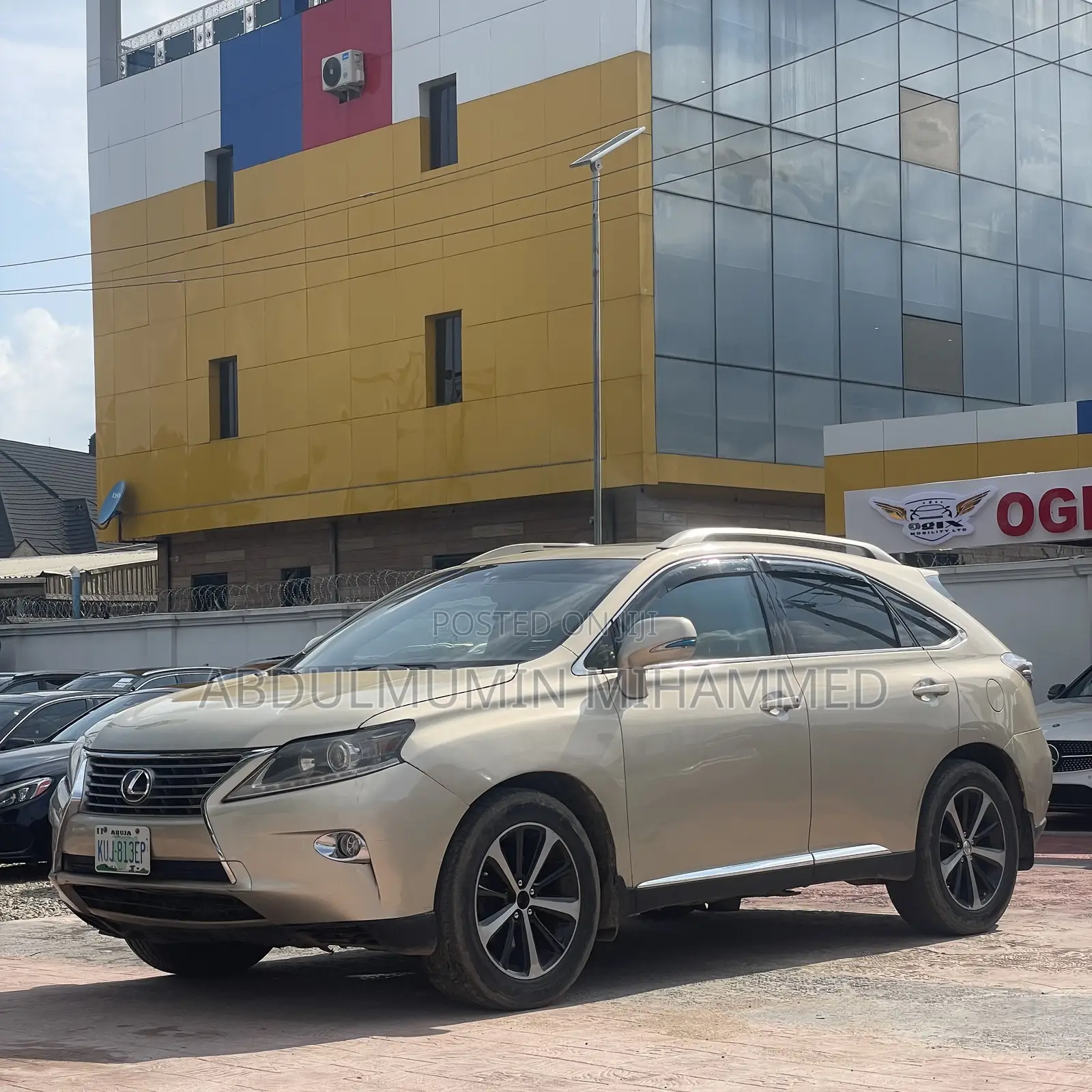 Lexus RX 350 AWD 2009 Gold