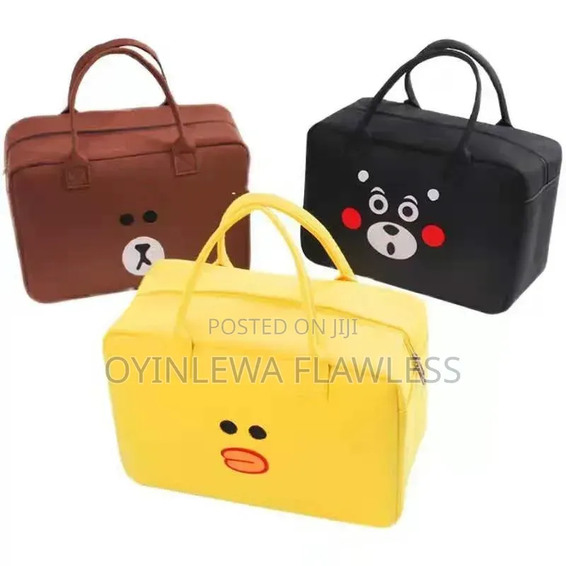 Large-Capacity Eco-Friendly Reusable Cute Felt Travel Tote Bag