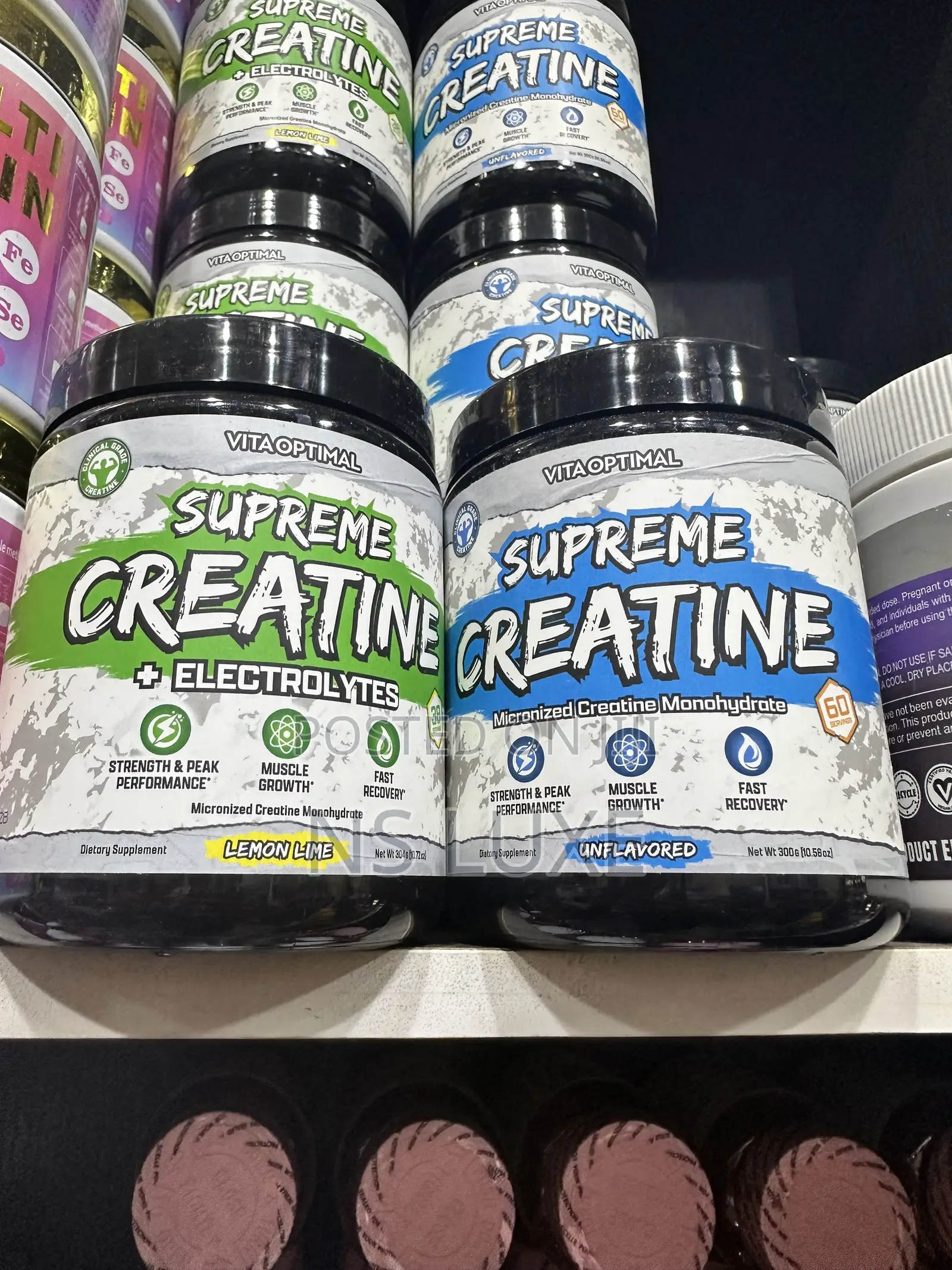 Supreme Creatine – Pure Micronized Creatine Monohydrate Powdered