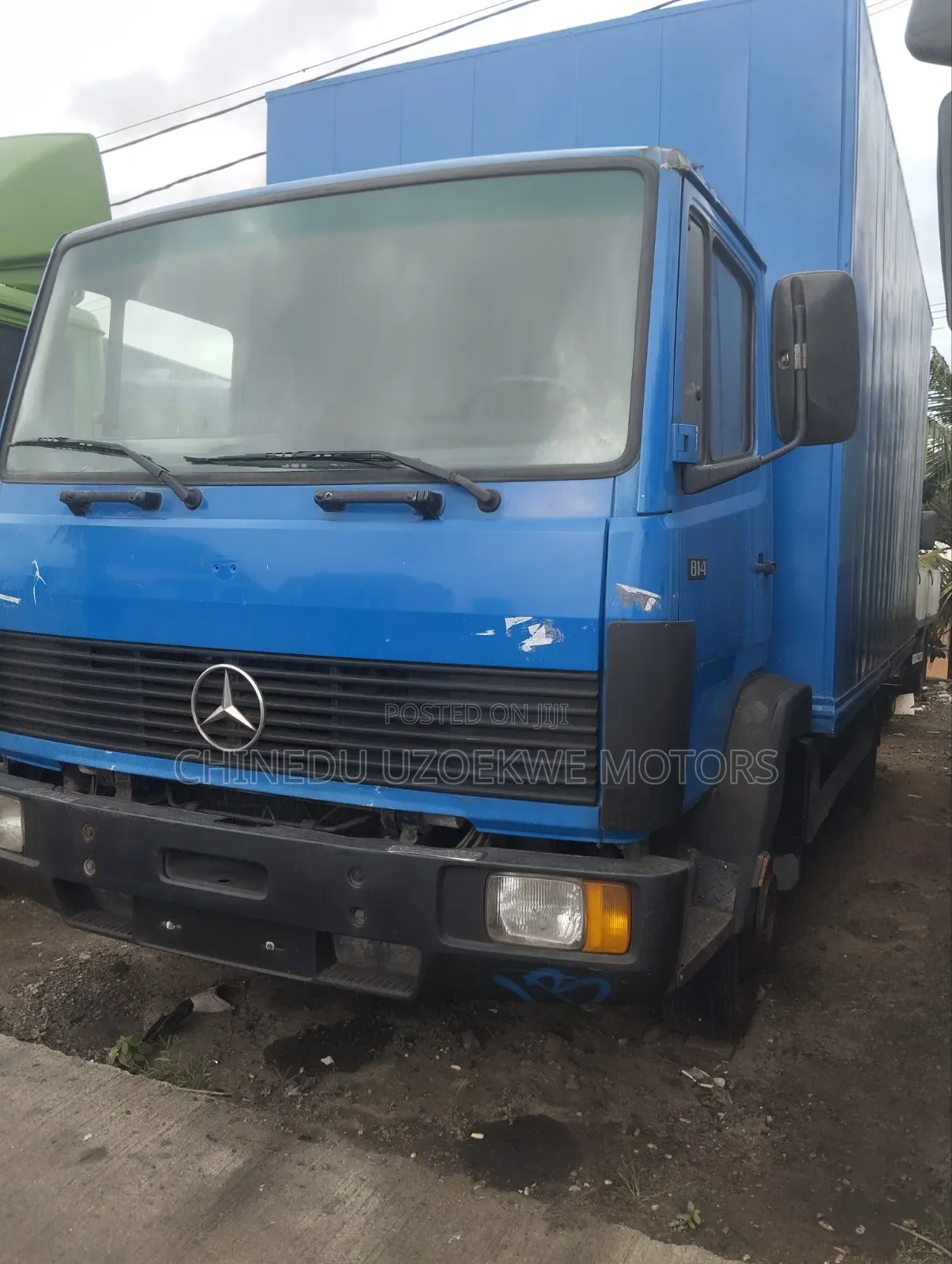 Mercedes Truck Container Body 814