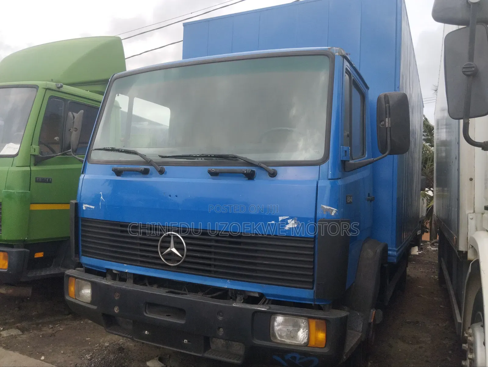 Mercedes Truck Container Body 814