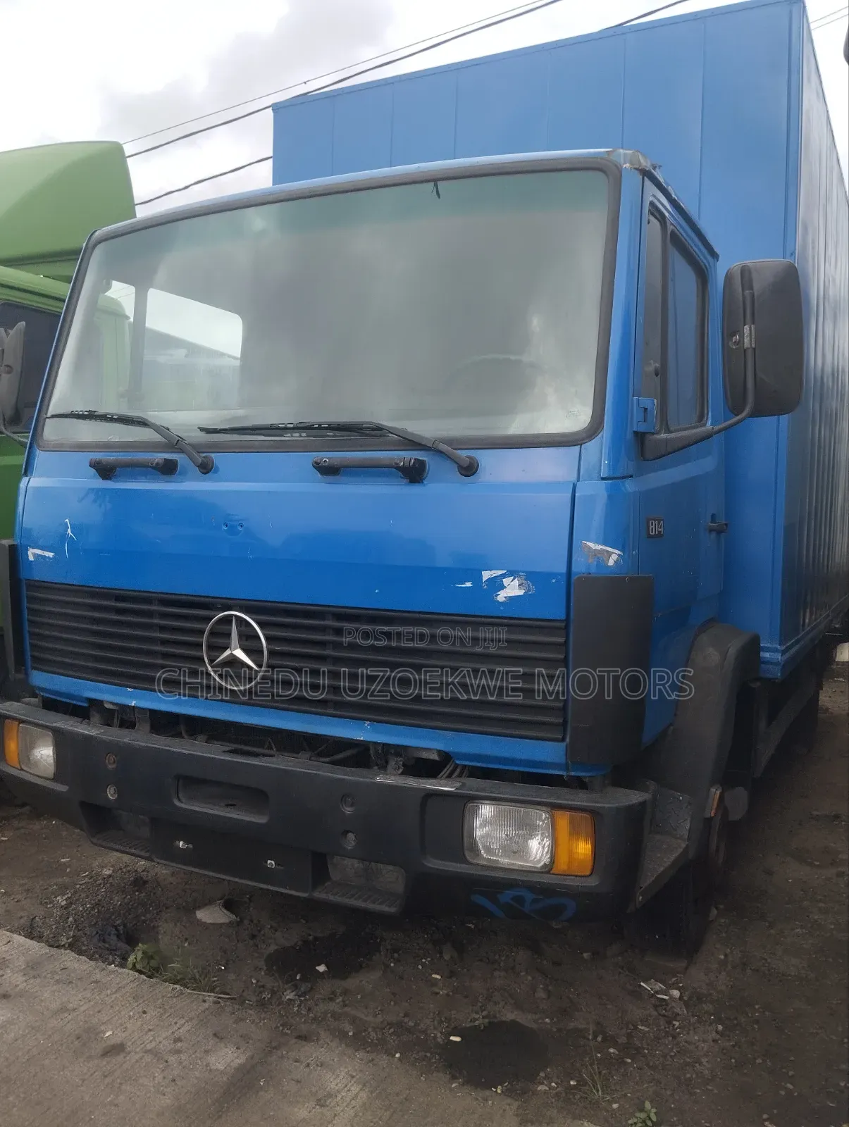Mercedes Truck Container Body 814
