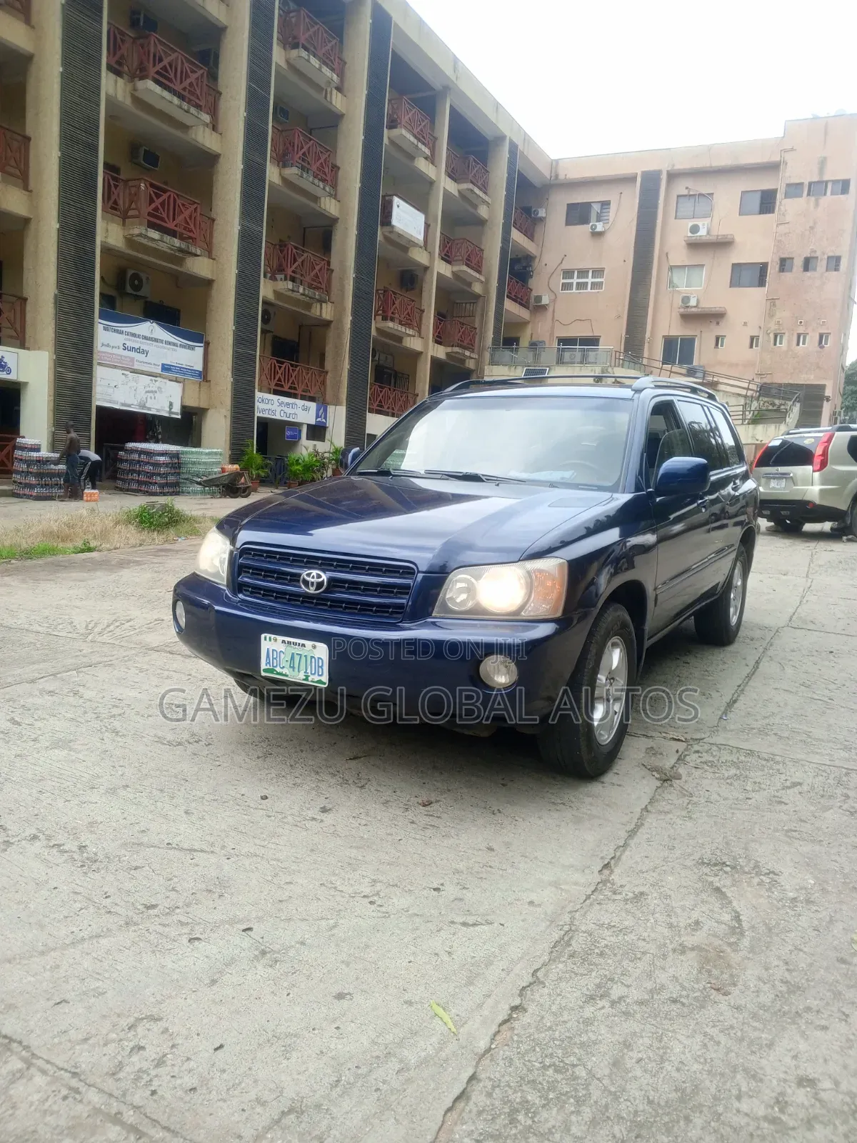 Toyota Highlander Limited V6 FWD 2004 Blue
