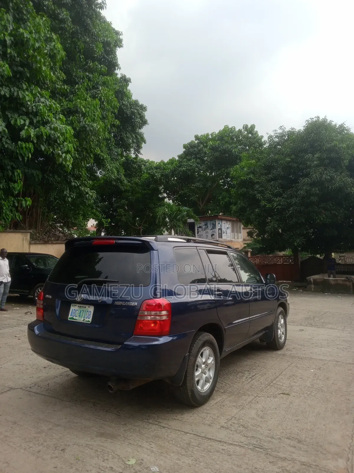 Toyota Highlander Limited V6 FWD 2004 Blue