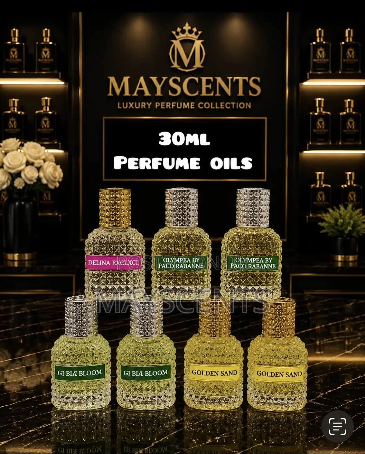 30ml Perfume Oil – Long Lasting | Different Fragrances