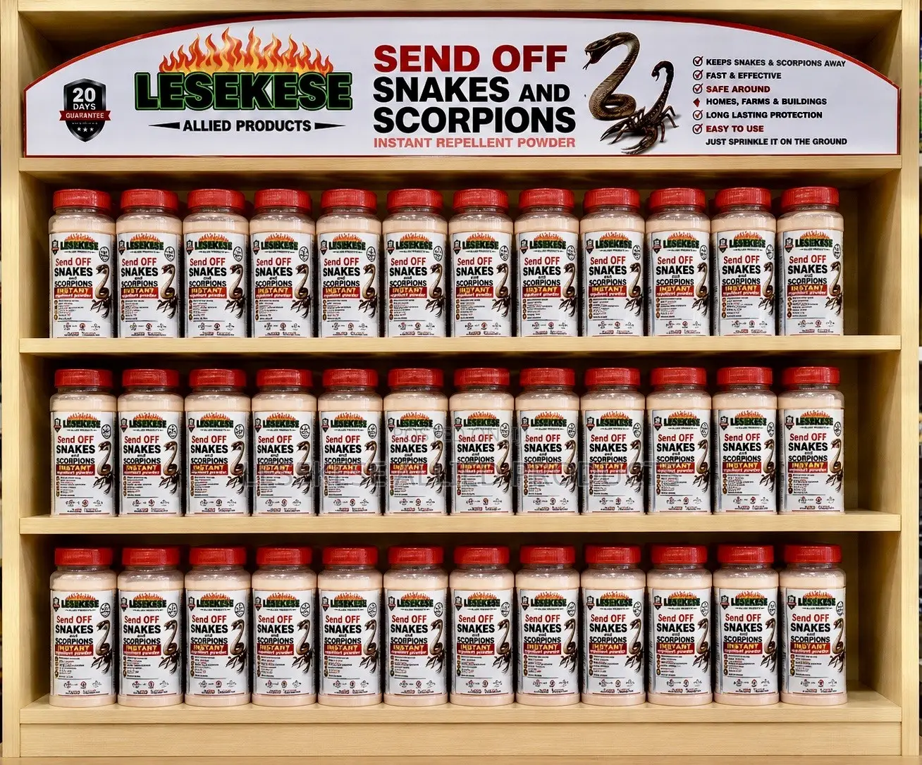 Lesekese Snakes and Scorpions Repellent