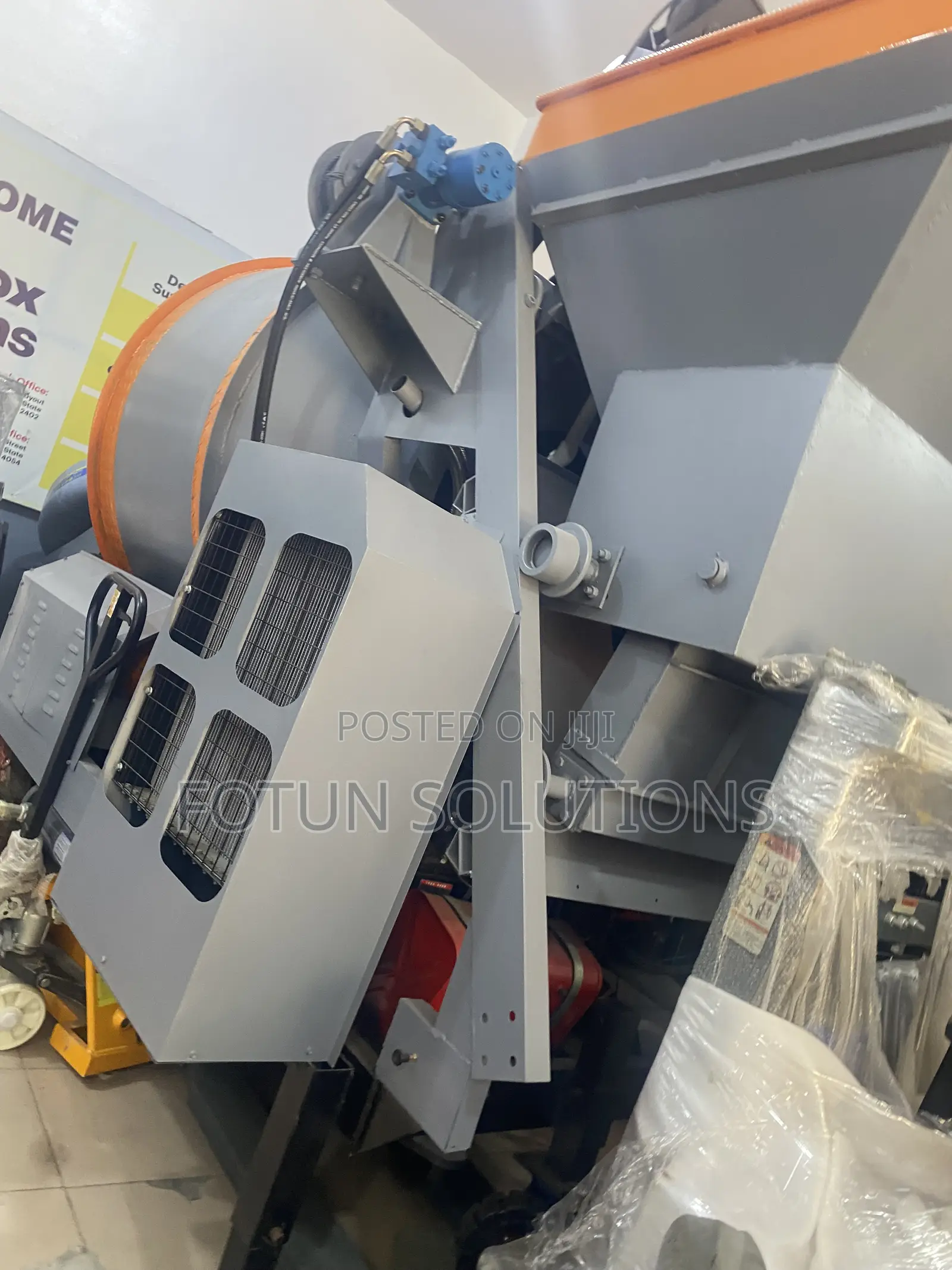 Concrete Mixer With Pump