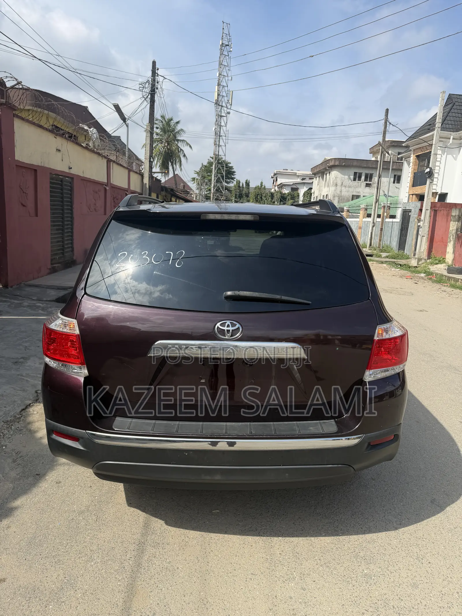 Toyota Highlander Limited 3.5L 2WD 2013 Burgundy