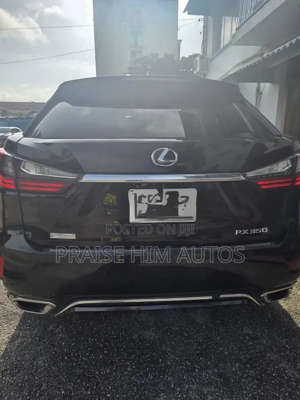 Lexus RX 350 F Sport AWD 2016 Black