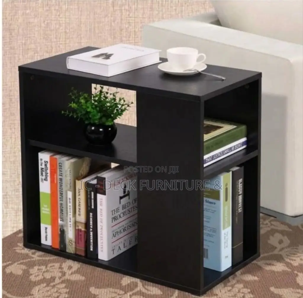 SSL16 Trendy Night Stand Table W/ Storage Shelves