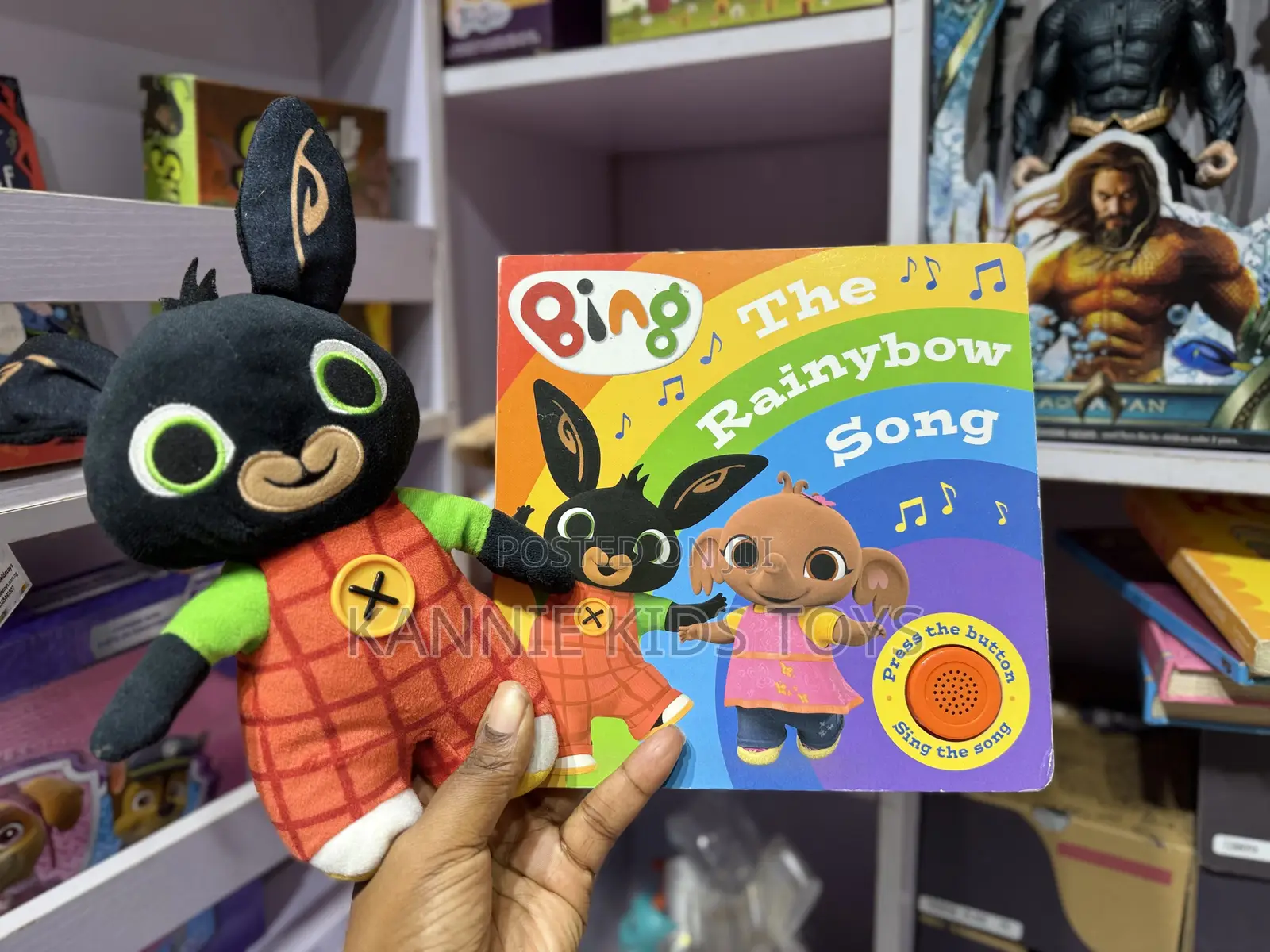 Music Book & Plush Combo