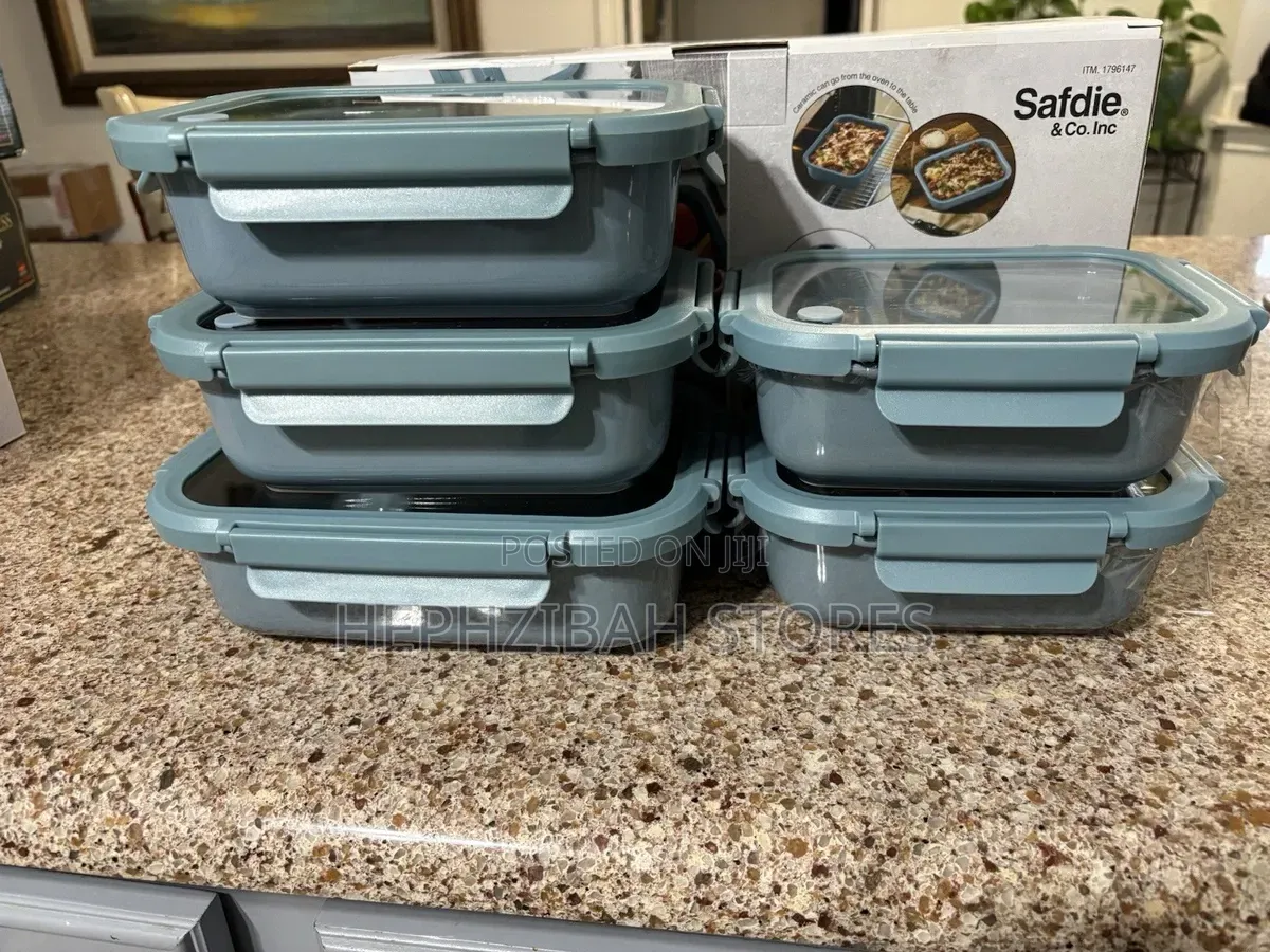 Ceramic 10piece Food Storage Set Microwave,freezer Safe