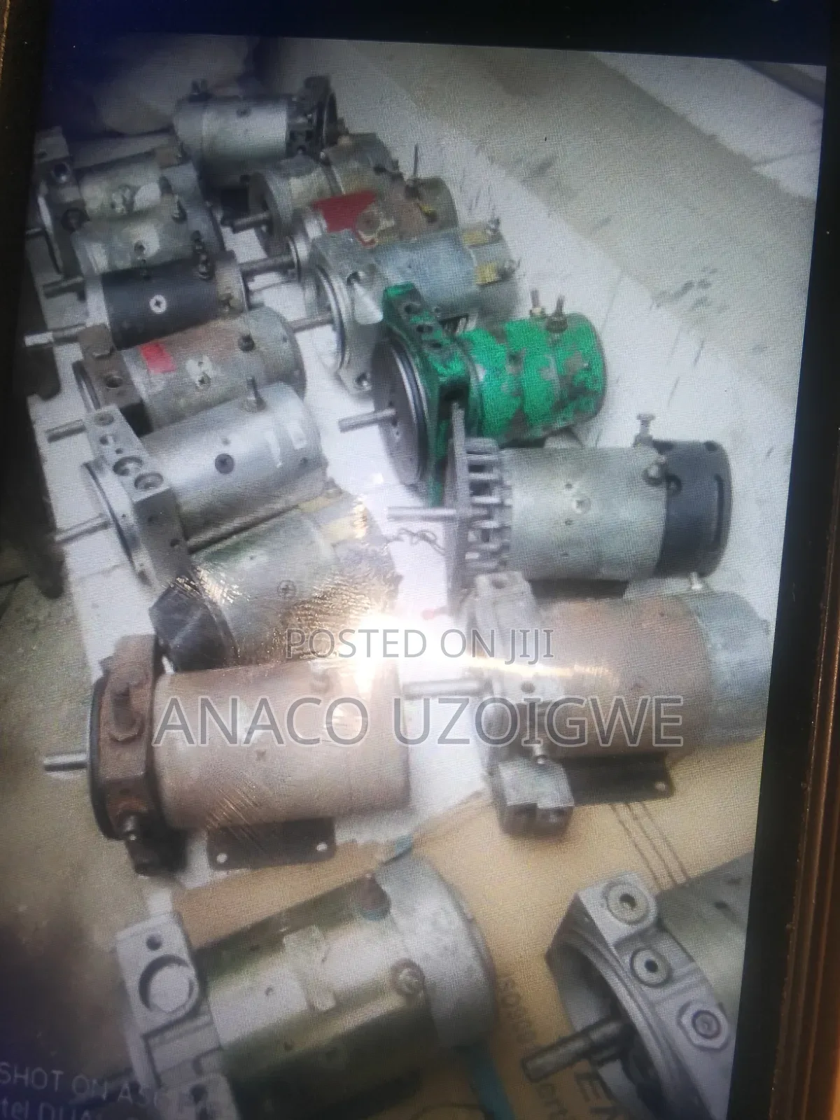 3 HP DC Motor High Speed Tested Ok
