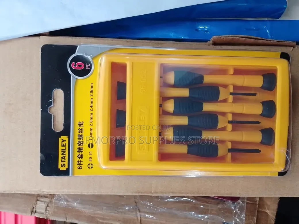 Stanley 6-Piece Precision Screwdriver Set (Model 66-052)