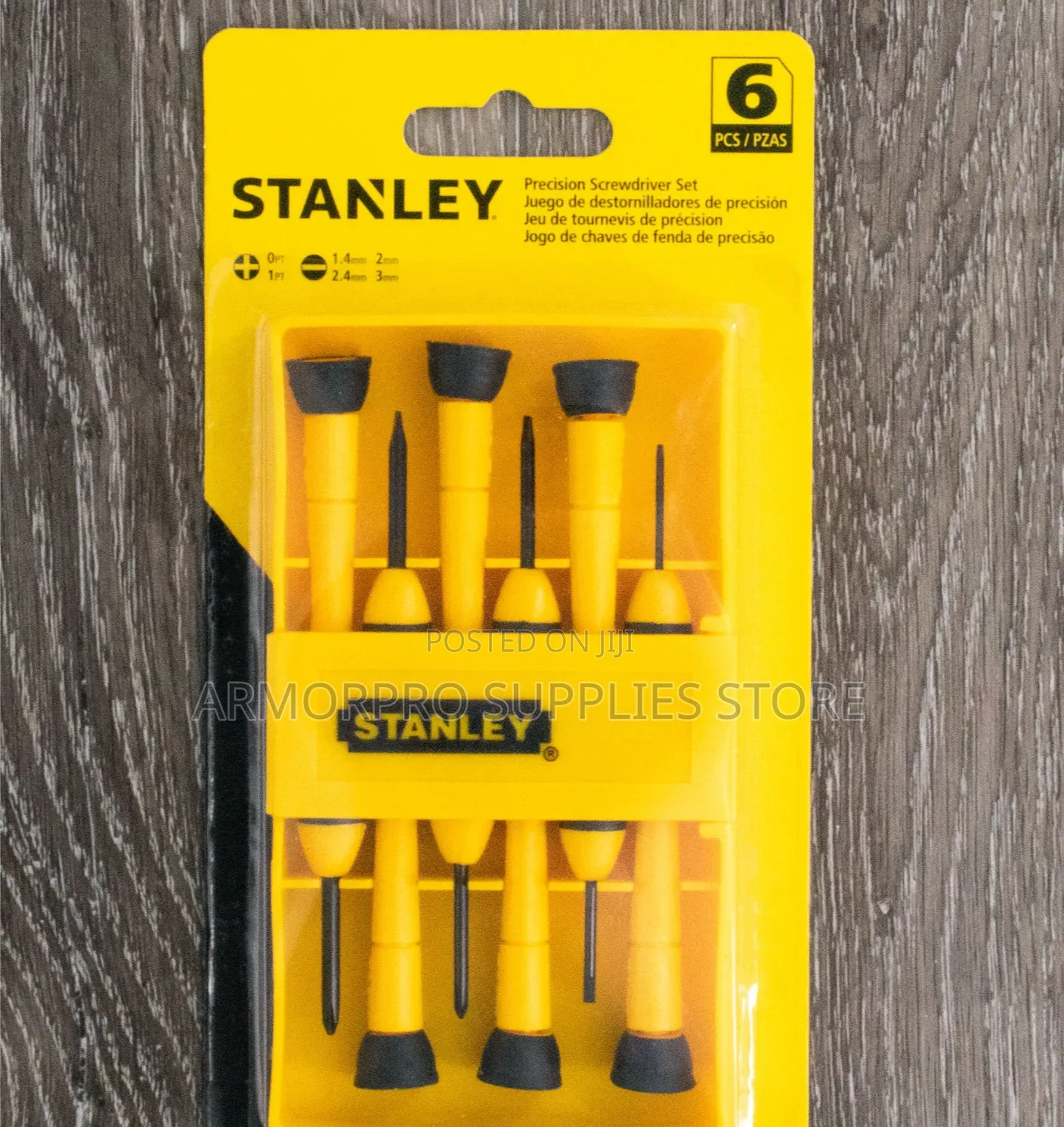 Stanley 6-Piece Precision Screwdriver Set (Model 66-052)