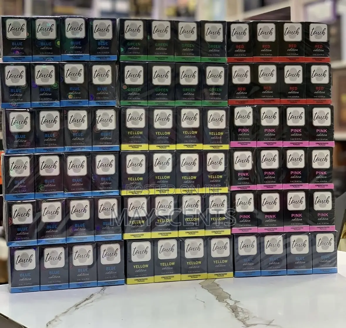 5ml Touch Perfume – Long Lasting | ₦12,000/Dozen