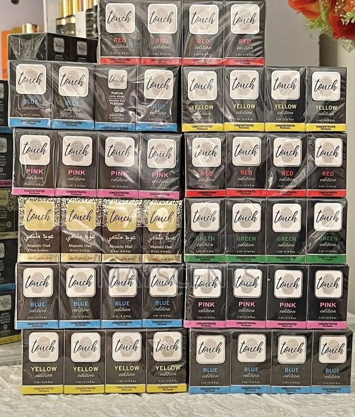 5ml Touch Perfume – Long Lasting | ₦12,000/Dozen