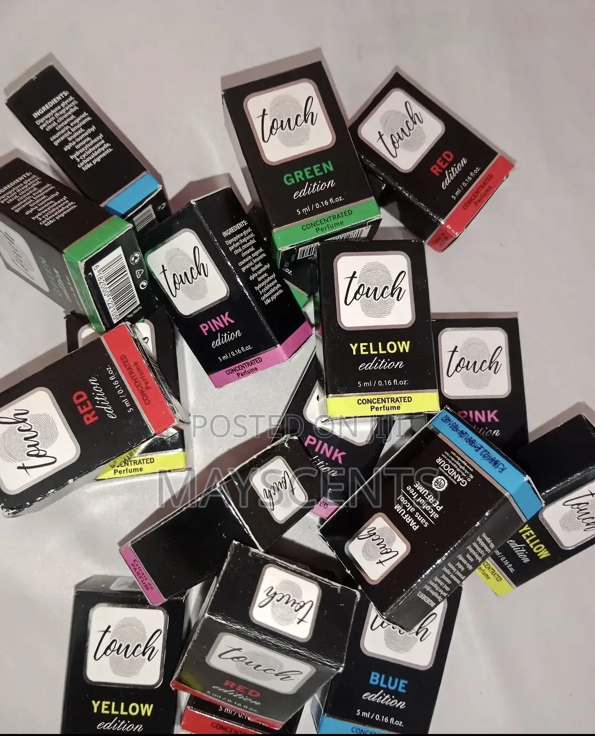 5ml Touch Perfume – Long Lasting | ₦12,000/Dozen