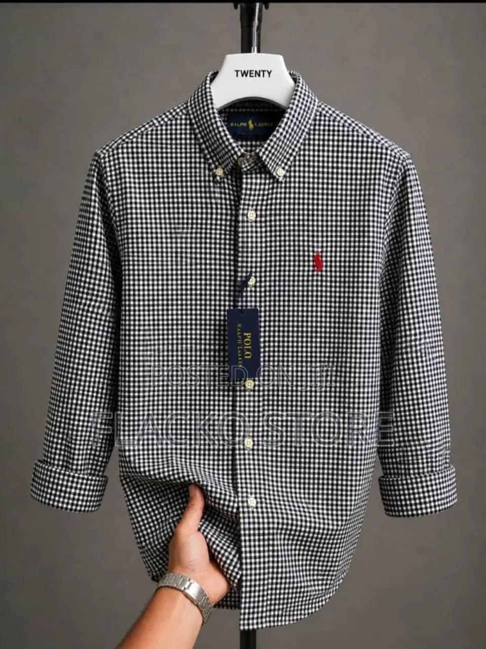 Premium Polo Ralph Lauren Tiny Checkered Shirts