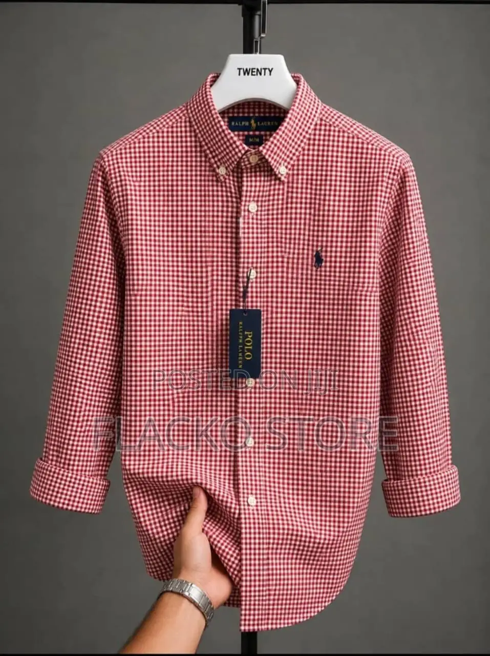 Premium Polo Ralph Lauren Tiny Checkered Shirts