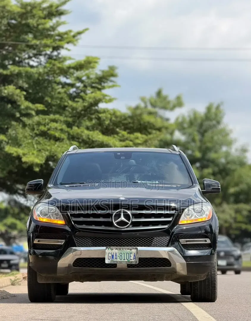 Mercedes-Benz M Class 2012 Black