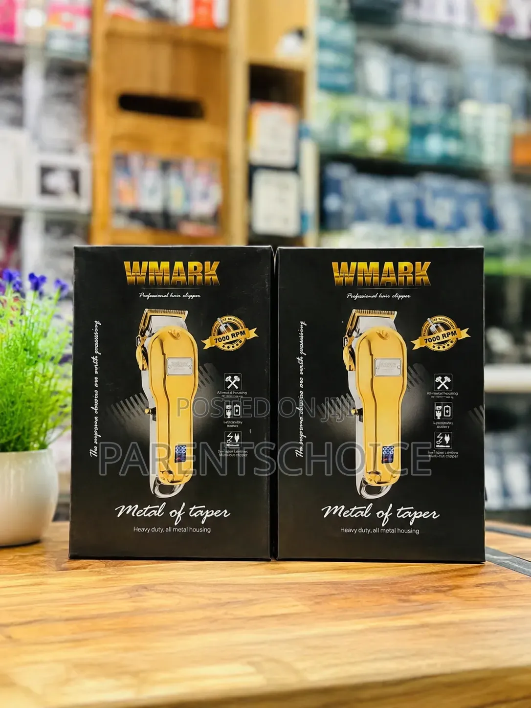 WMARK NG-2020B All-Metal Rechargeable Hair Clipper