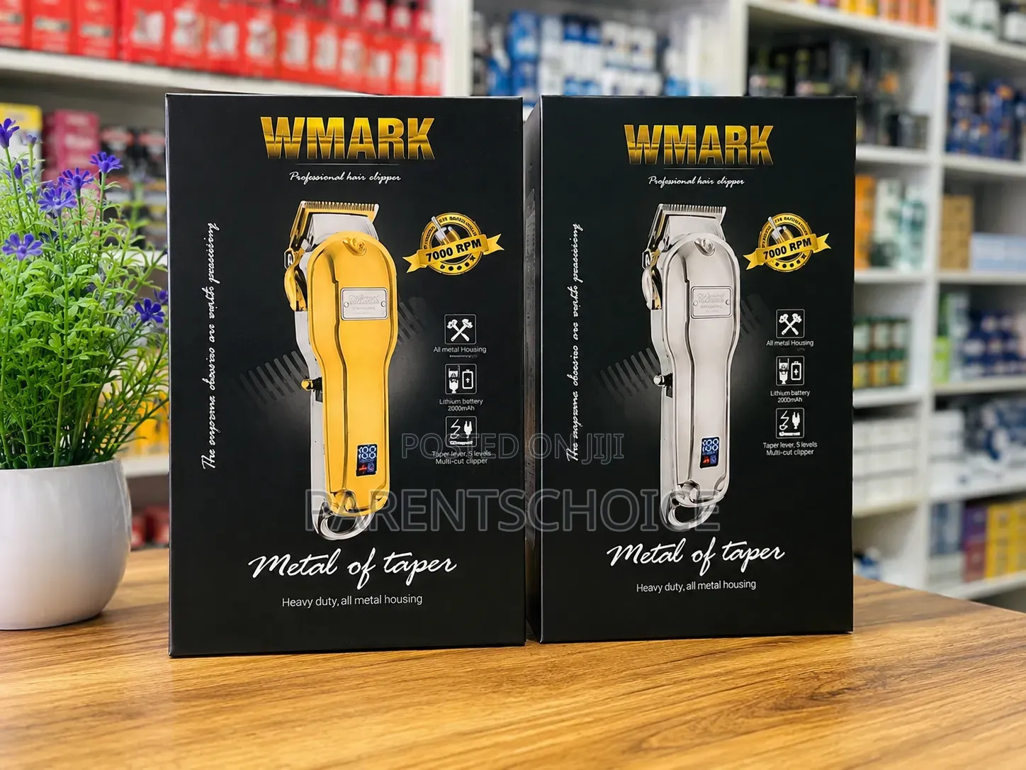 WMARK NG-2020B All-Metal Rechargeable Hair Clipper