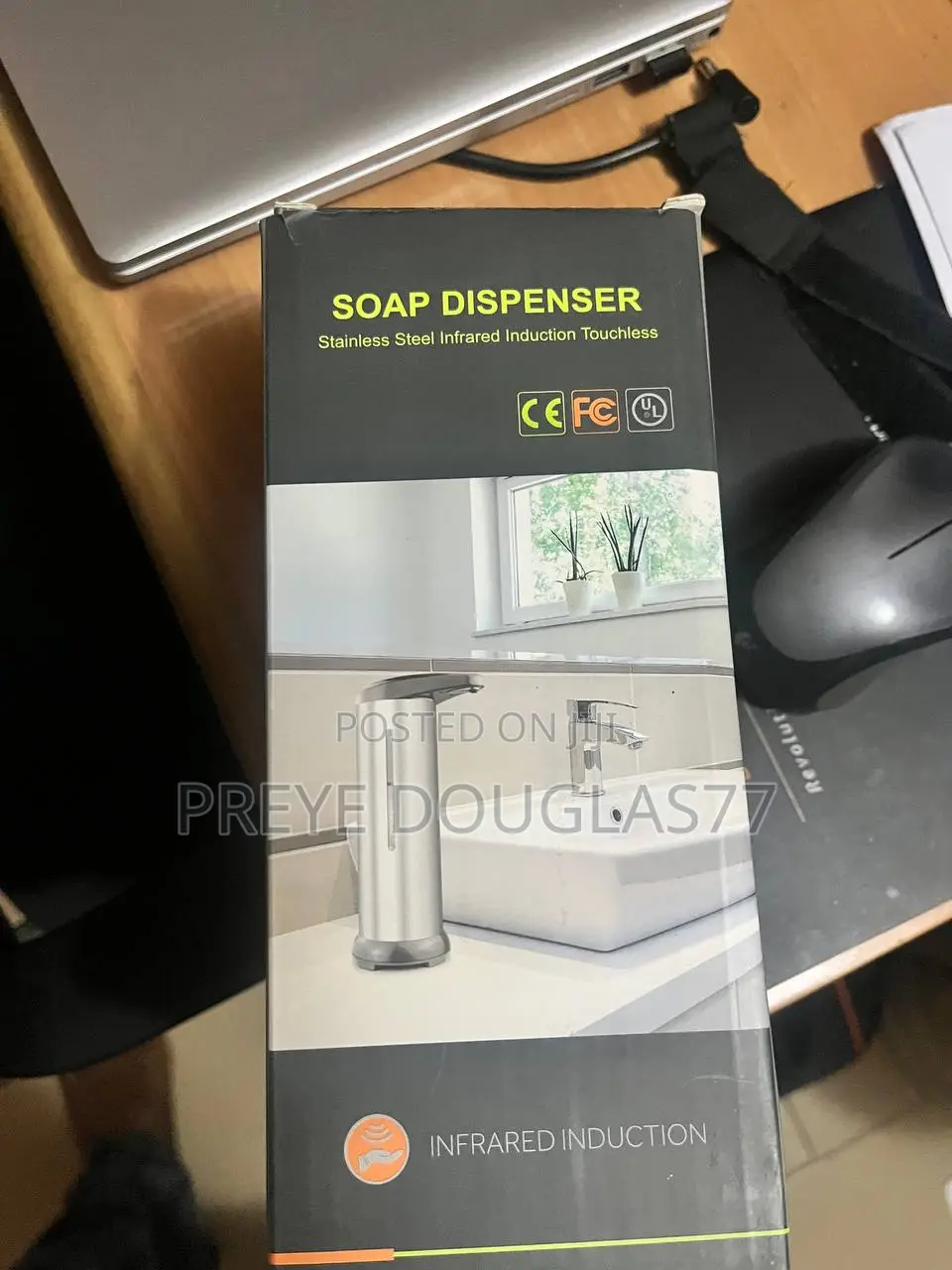 Brand New Stainless Steel Touchless Soap Dispenser