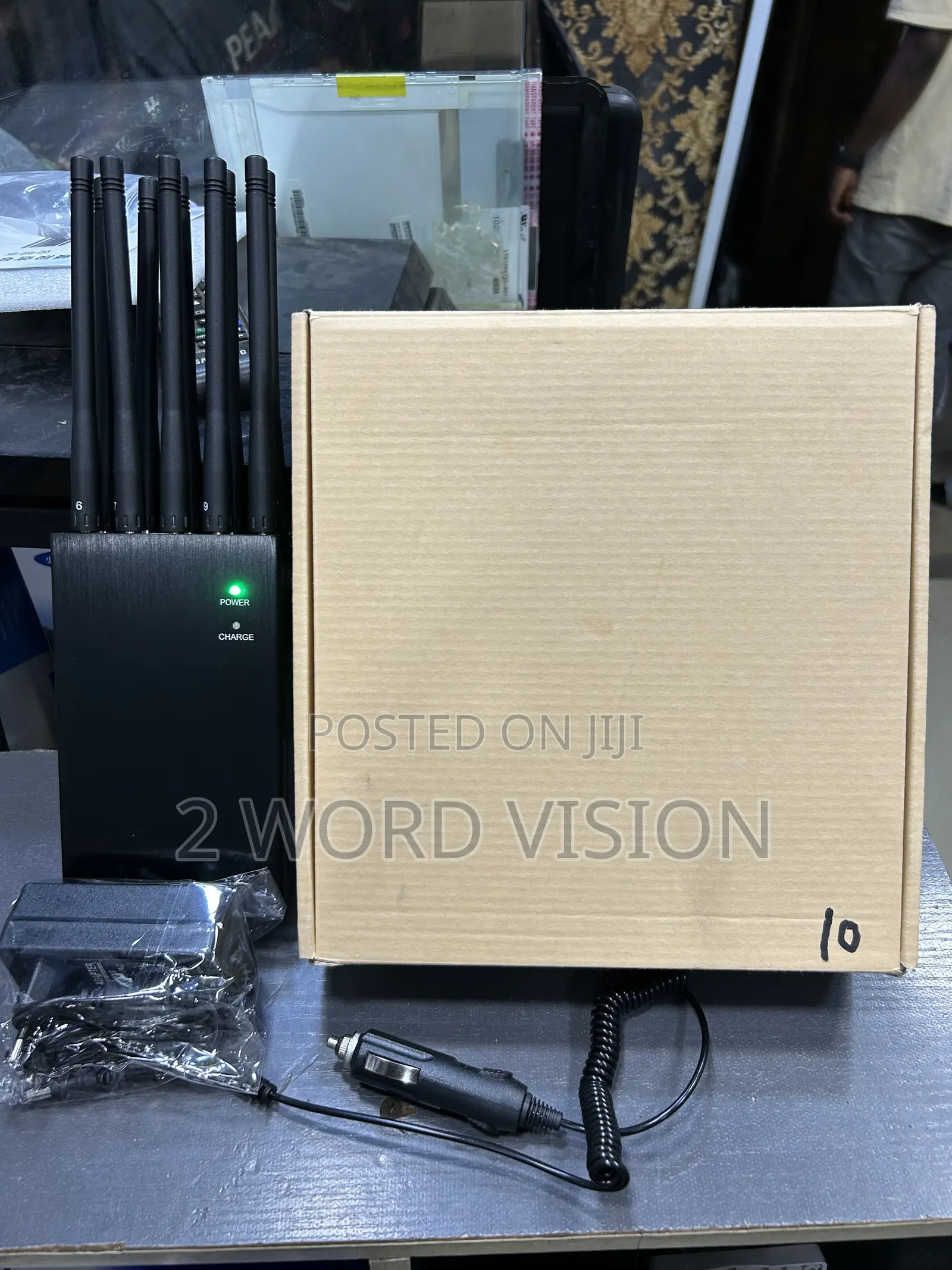 10 Antennas Mobile Phone Network Jammer