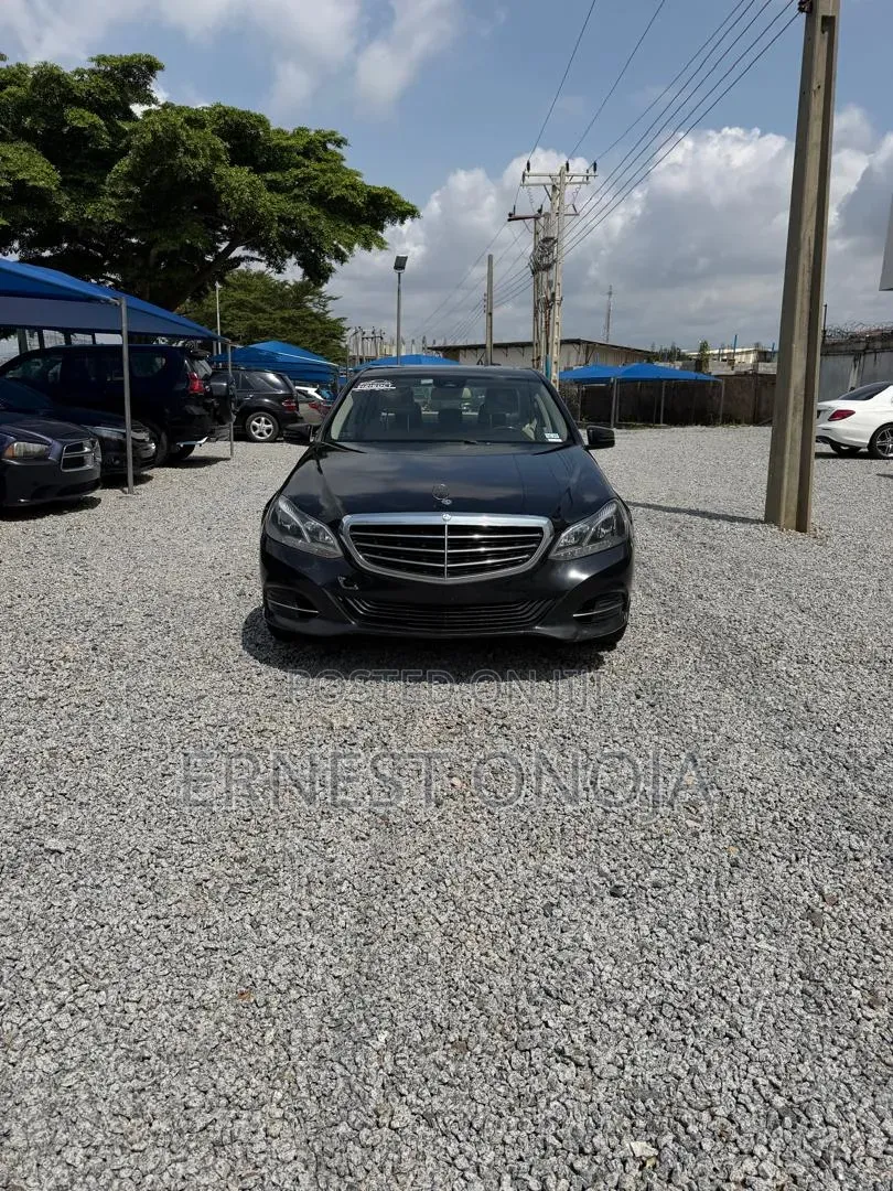 Mercedes-Benz E350 2014 Black