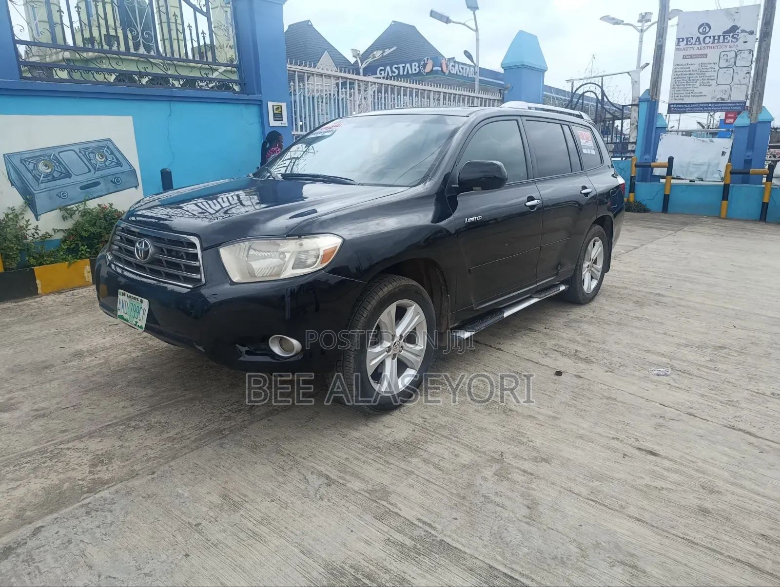 Toyota Highlander Limited 2010 Black