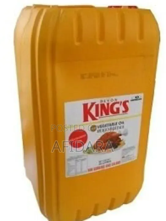 King’s Palm Oil 25L – Fresh Red Palm Oil for Soups, Stews & More