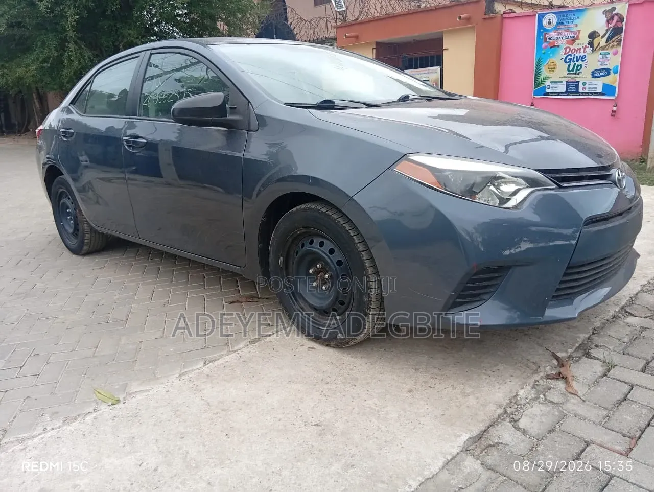 Toyota Corolla 2014 Gray
